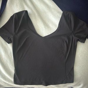 Black lululemon top..